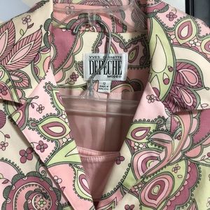 Two-piece lined jacket and cropped pants. new without tags. size 12